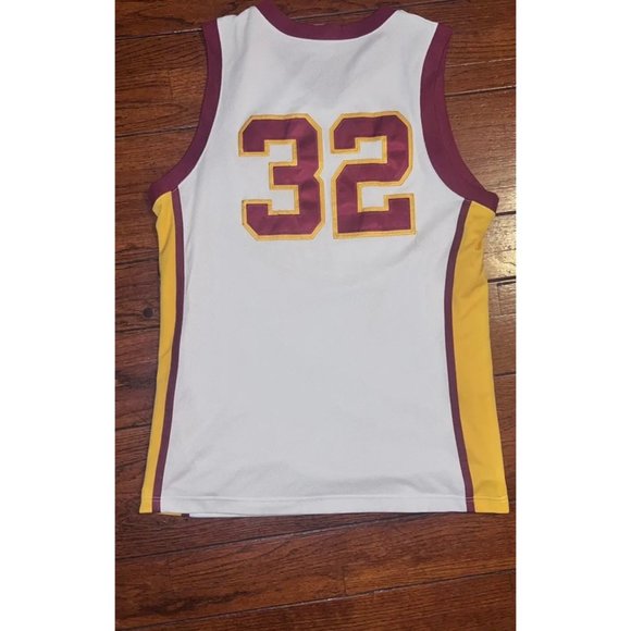 Vintage USC Trojans OJ MAYO Nike Jersey Sz. Lg - Picture 2 of 8